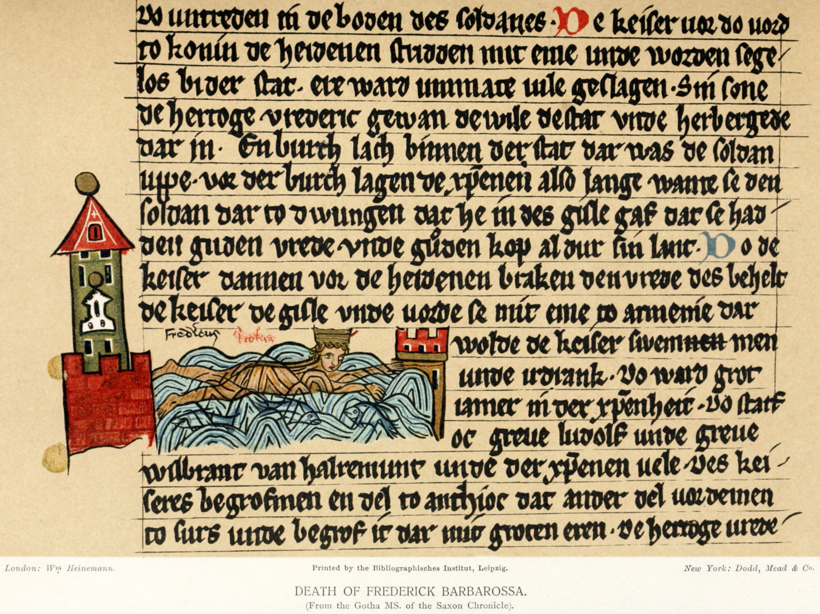 Emporer_Frederic_I_death