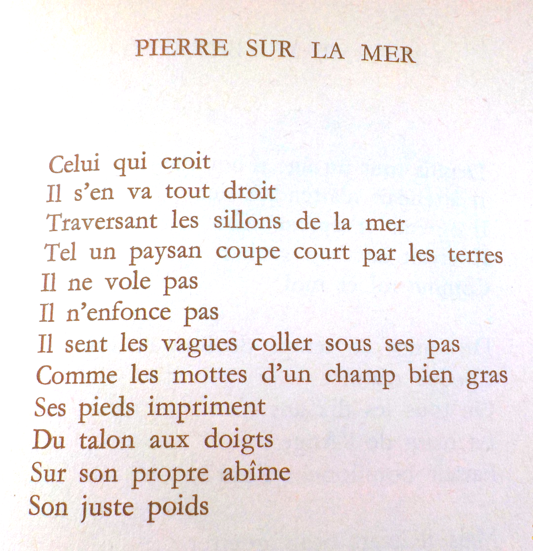 Péter a tengeren - eredeti